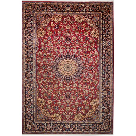Tappeto Nadjafabad Persia marrone blu 268x390