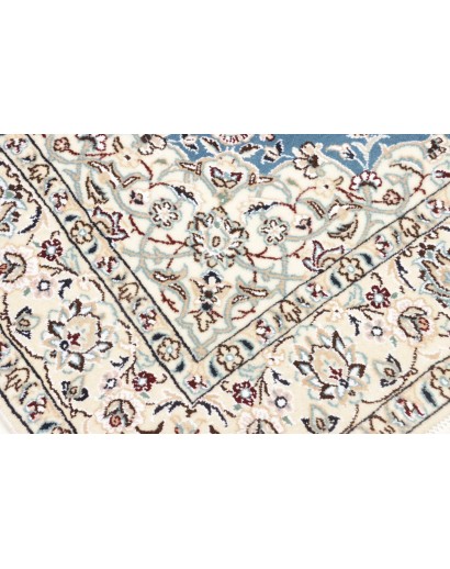 Tappeto Nain 9La Persia bianco blu 132x205