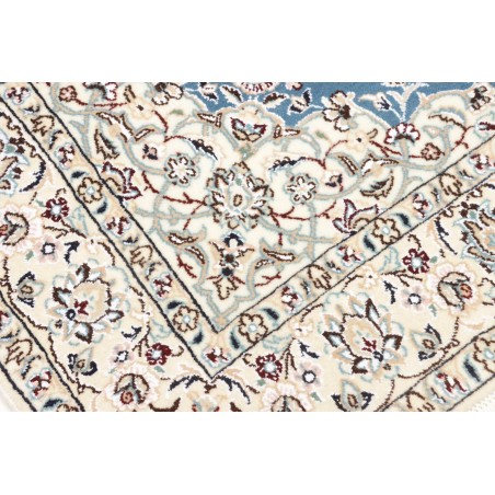 Tappeto Nain 9La Persia bianco blu 132x205