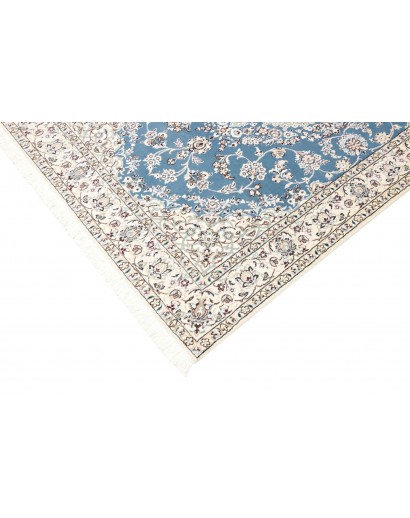 Tappeto Nain 9La Persia bianco blu 132x205