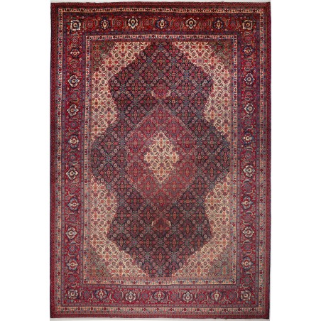 Tappeto Sarough Persia marrone bianco 279x398