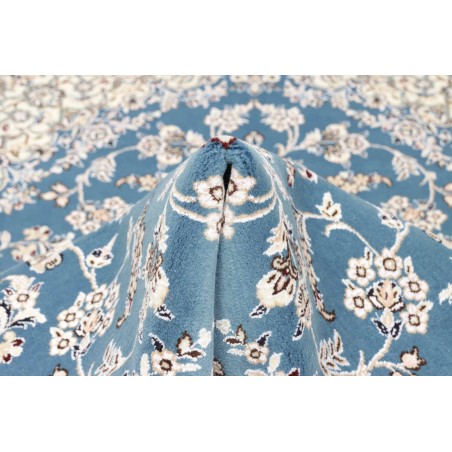 Tappeto Nain 9La Persia bianco blu 132x205