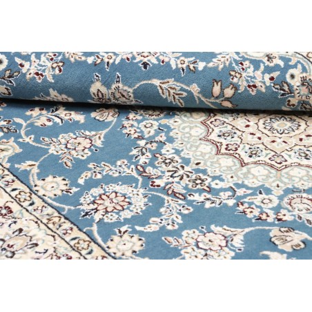 Tappeto Nain 9La Persia bianco blu 132x205