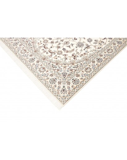 Tappeto Nain 9La Persia bianco beige 168x272