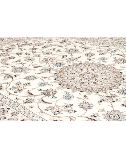 Tappeto Nain 9La Persia bianco beige 168x272