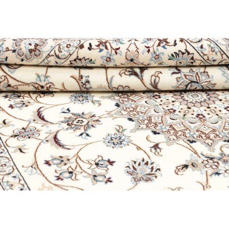 Tappeto Nain 9La Persia bianco beige 168x272