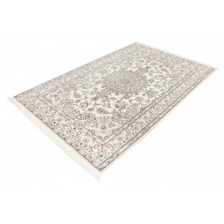 Tappeto Nain 9La Persia bianco verde 145x222