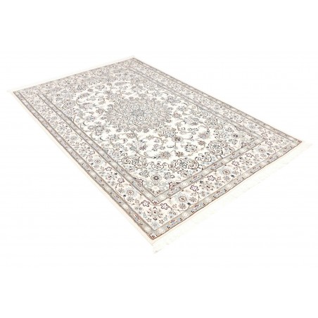Tappeto Nain 9La Persia bianco verde 145x222