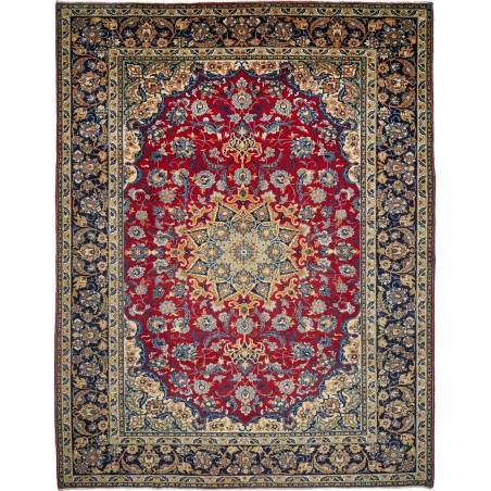 Tappeto Nadjafabad Persia azzurro grigio 300x390