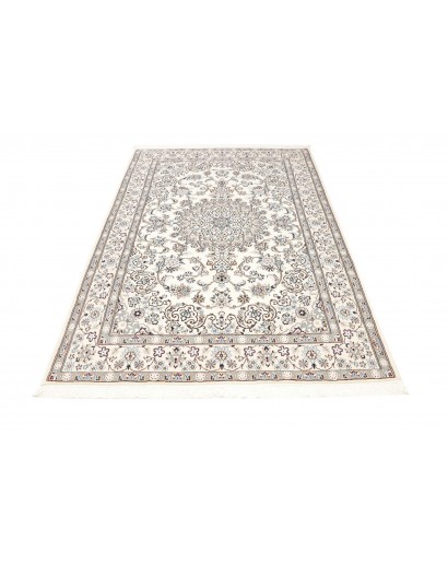 Tappeto Nain 9La Persia bianco verde 145x222