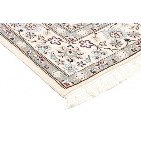 Tappeto Nain 9La Persia bianco verde 145x222