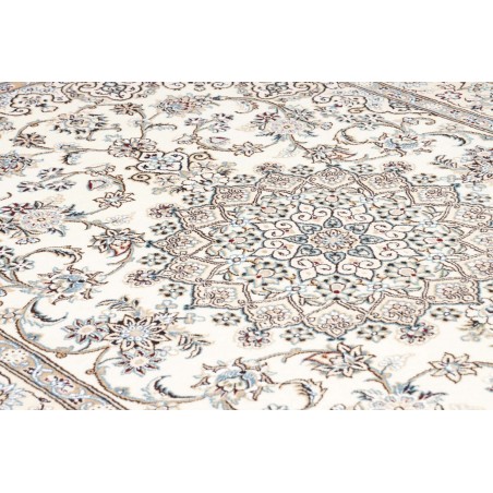 Tappeto Nain 9La Persia bianco verde 145x222