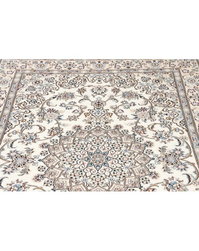 Tappeto Nain 9La Persia bianco verde 145x222