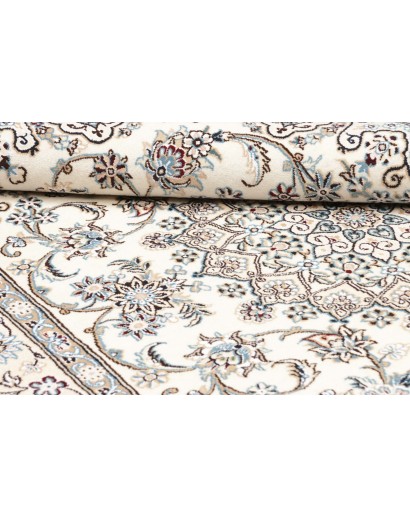 Tappeto Nain 9La Persia bianco verde 145x222