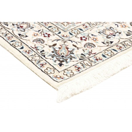 Tappeto Nain 9La Persia bianco blu 130x206