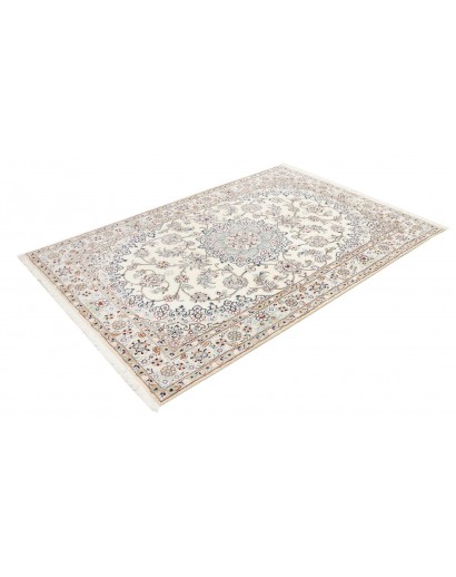 Tappeto Nain 9La Persia beige azzurro 138x204