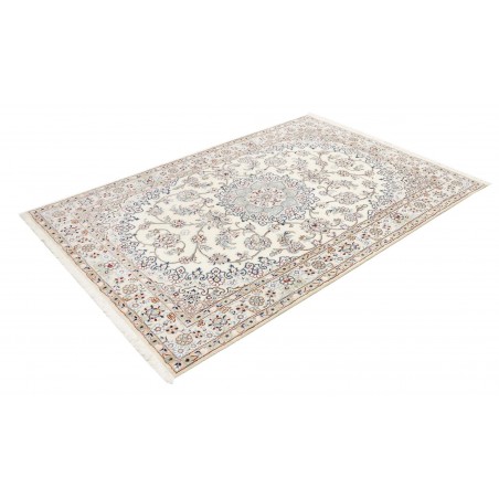 Tappeto Nain 9La Persia beige azzurro 138x204