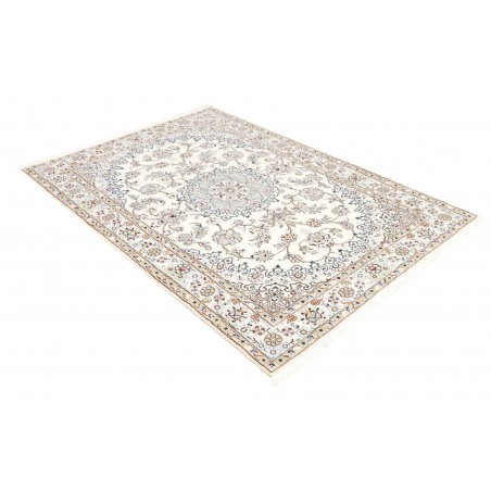 Tappeto Nain 9La Persia beige azzurro 138x204