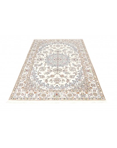 Tappeto Nain 9La Persia beige azzurro 138x204