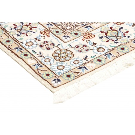 Tappeto Nain 9La Persia beige azzurro 138x204