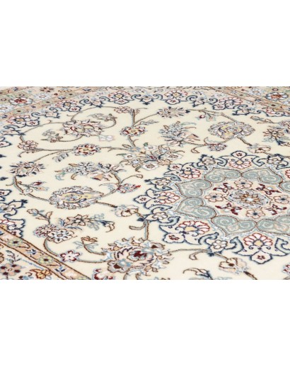 Tappeto Nain 9La Persia beige azzurro 138x204