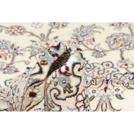 Tappeto Nain 9La Persia beige azzurro 138x204