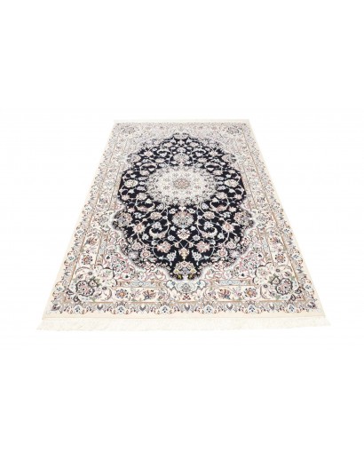 Tappeto Nain 9La Persia bianco grigio 146x246