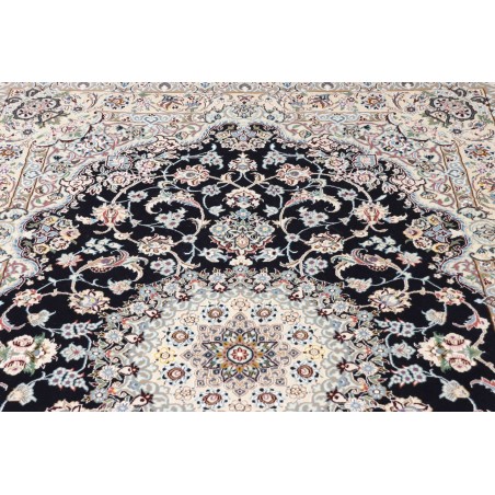 Tappeto Nain 9La Persia bianco grigio 146x246