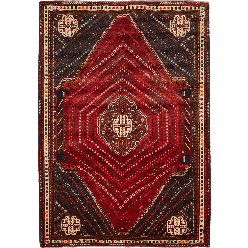 Tappeto Shiraz Persia marrone 180x260 Tappeto Shiraz Persia marrone 180x260
