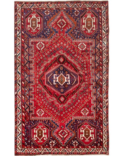 Tappeto Shiraz Persia marrone grigio 164x270