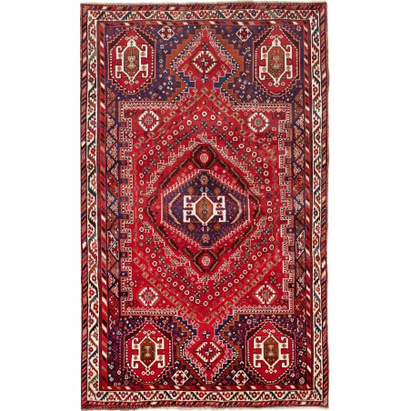 Tappeto Shiraz Persia marrone grigio 164x270
