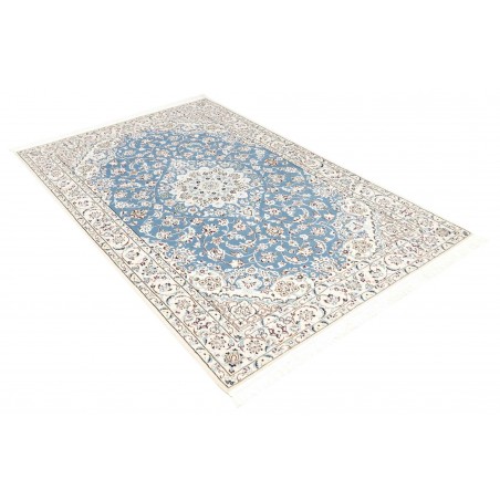 Tappeto Nain 9La Persia bianco grigio 140x220