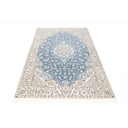Tappeto Nain 9La Persia bianco grigio 140x220