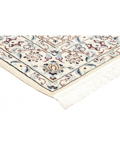 Tappeto Nain 9La Persia bianco grigio 140x220