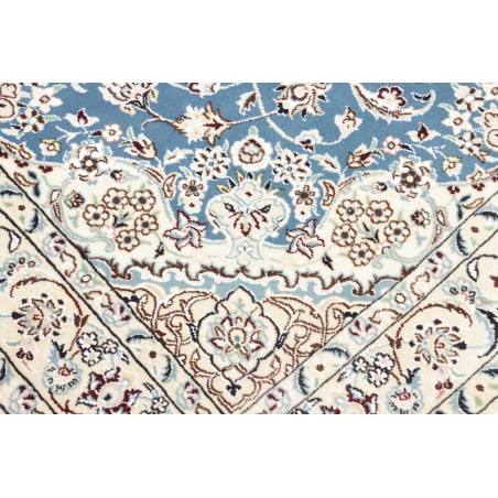Tappeto Nain 9La Persia bianco grigio 140x220