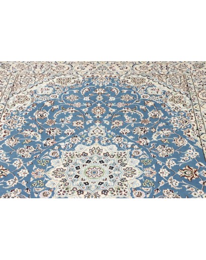 Tappeto Nain 9La Persia bianco grigio 140x220