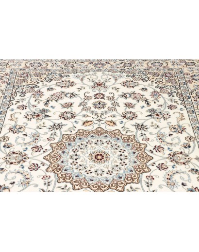Tappeto Nain 9La Persia bianco verde 138x198