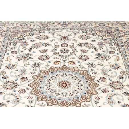 Tappeto Nain 9La Persia bianco verde 138x198