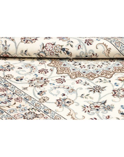 Tappeto Nain 9La Persia bianco verde 138x198
