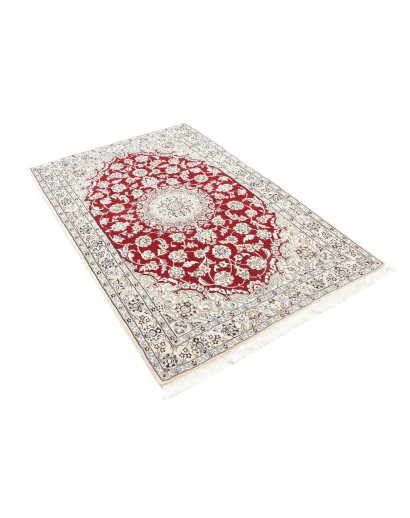 Tappeto Nain 9La Persia bianco marrone 130x200