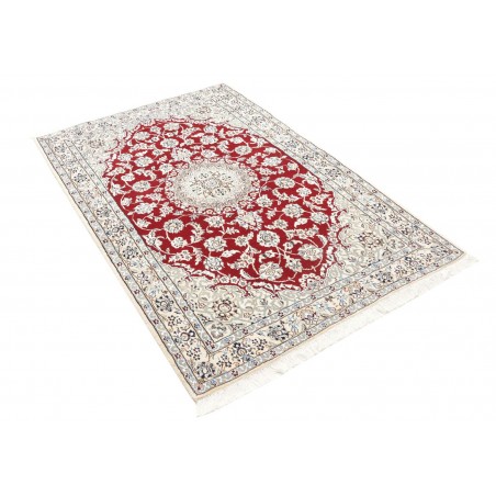 Tappeto Nain 9La Persia bianco marrone 130x200