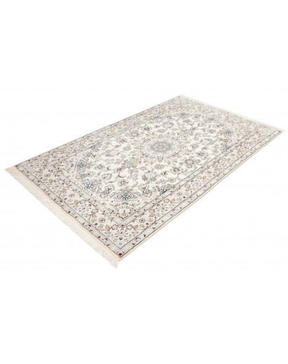 Tappeto Nain 9La Persia bianco grigio 128x202