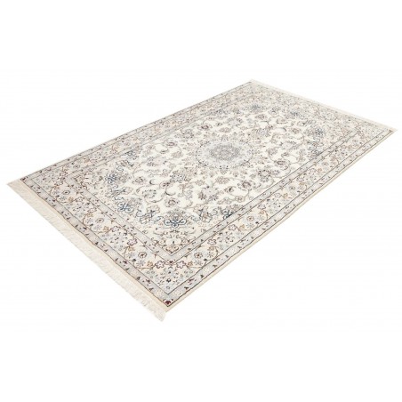 Tappeto Nain 9La Persia bianco grigio 128x202
