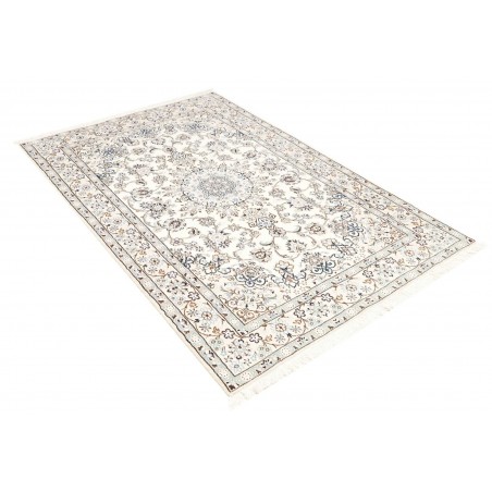 Tappeto Nain 9La Persia bianco grigio 128x202
