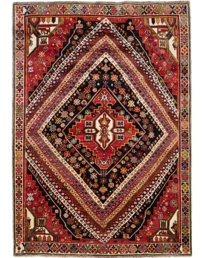Tappeto Shiraz Persia marrone blu 180x260