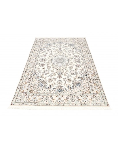 Tappeto Nain 9La Persia bianco grigio 128x202