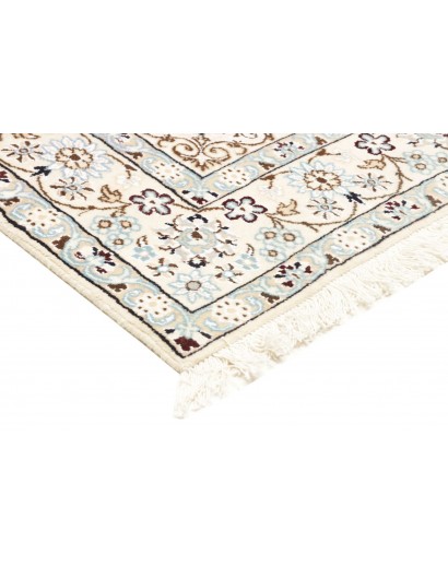 Tappeto Nain 9La Persia bianco grigio 128x202