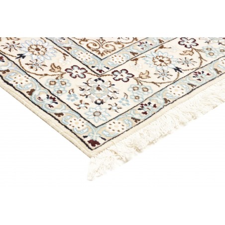 Tappeto Nain 9La Persia bianco grigio 128x202
