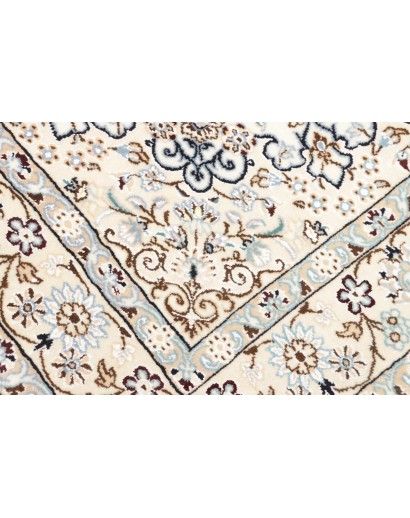 Tappeto Nain 9La Persia bianco grigio 128x202