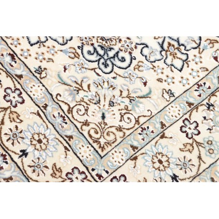 Tappeto Nain 9La Persia bianco grigio 128x202